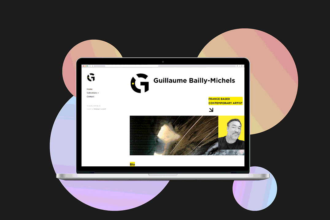 presentation projet art by g Wordpress